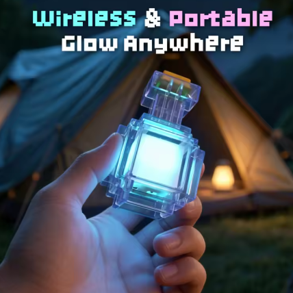 Mini-potion lumineuse | Lampe décorative gaming