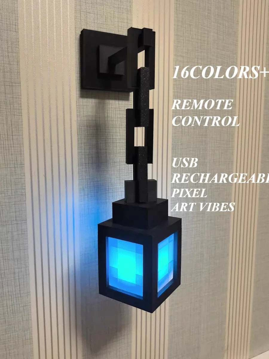 Lanterne Lumineuse Pixel Art – 16 Couleurs | BLOC & PIXEL