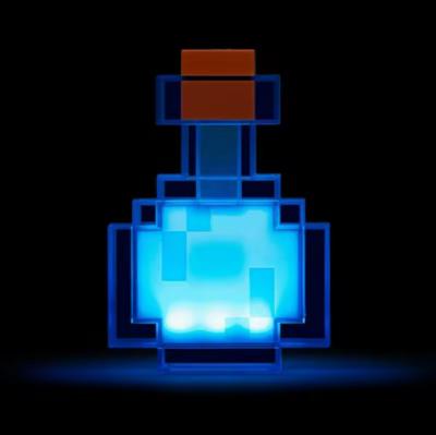 Mini-Potion Lumineuse Pixel Art – Lampe Gaming | BLOC & PIXEL