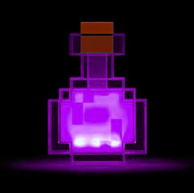 Mini-Potion Lumineuse Pixel Art – Lampe Gaming | BLOC & PIXEL