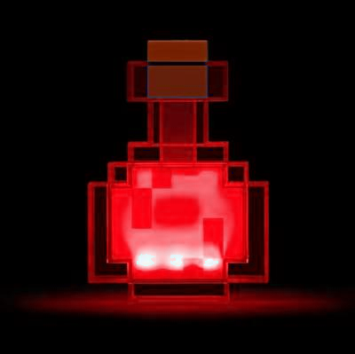 Mini-Potion Lumineuse Pixel Art – Lampe Gaming | BLOC & PIXEL